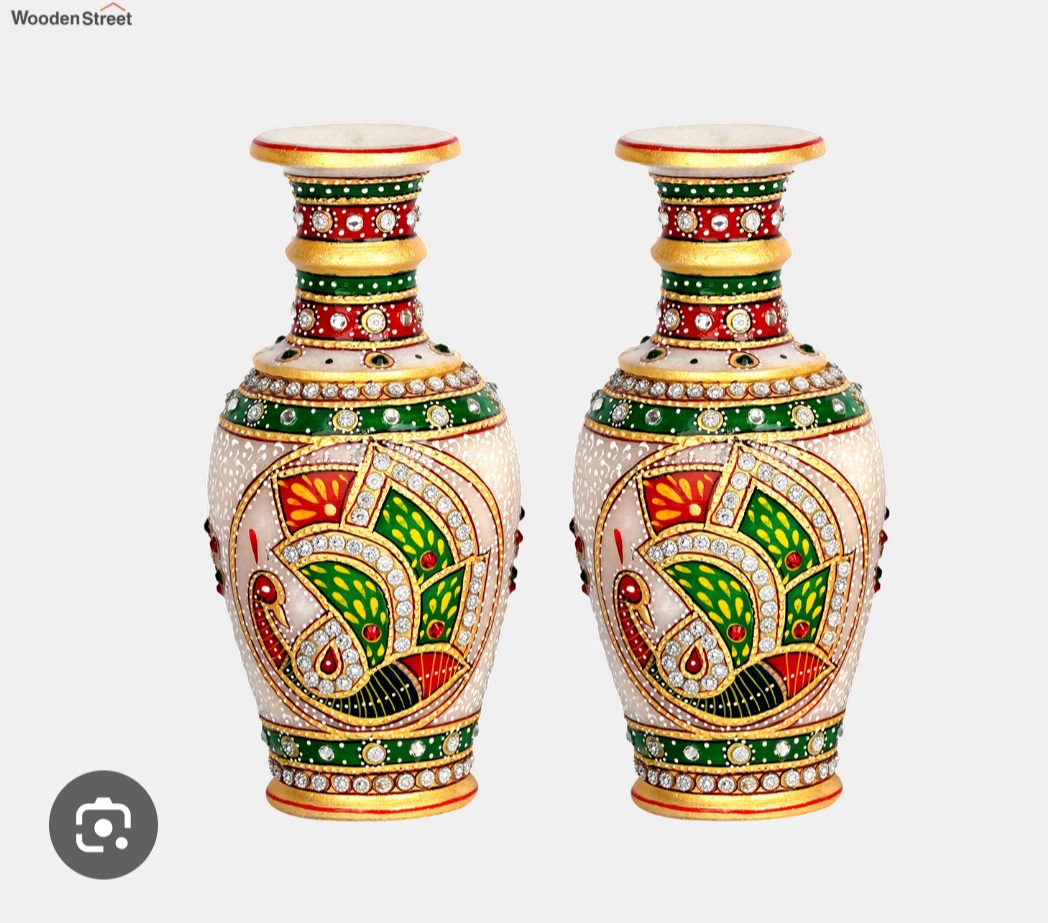 Handicraft Kingdom marbale flower pots