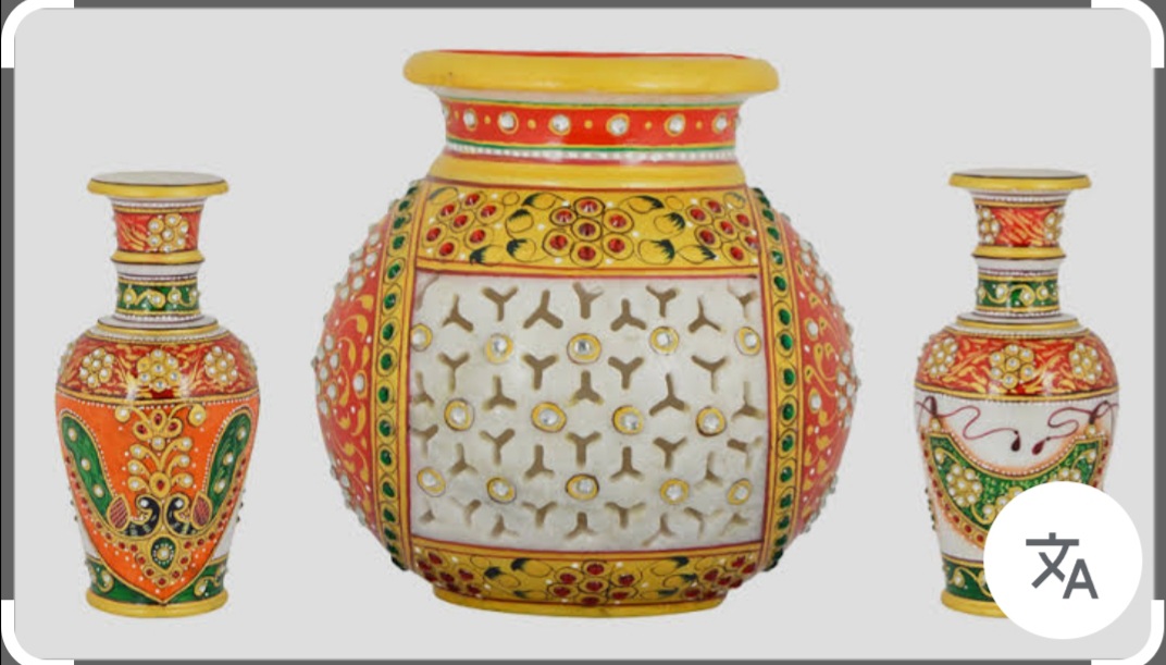 Handicraft Kingdom marbale flower pots - Image 4