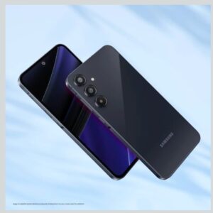 Samsung Galaxy A55 5G (Awesome Navy, 8GB RAM, 256GB Storage) | AI Mobile | 50MP Main Camera (OIS) | Super HDR Video| Nightography | IP67 | Gorilla Glass Victus+ | sAMOLED | Gaming Smartphone